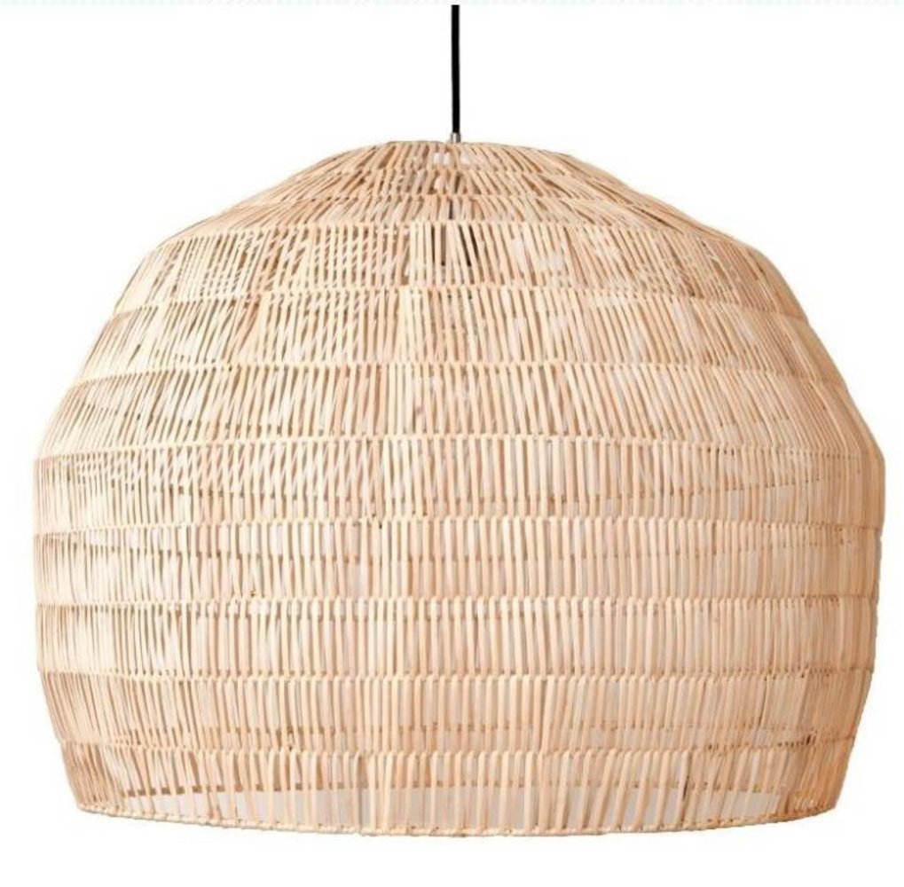 Ay Illuminate Lampada a sospensione Nama 3 in rattan naturale ø72cm Ay Illuminate Lampada a sospensione Nama 3 in rattan naturale ø72cm