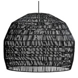 Ay Illuminate Hanging lamp Nama 3 black rattan ø72cm Ay Illuminate Hanging lamp Nama 3 black rattan ø72cm