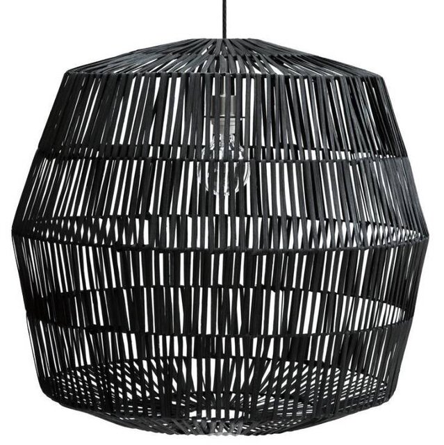 Ay Illuminate Suspension Nama 4 rotin noir ø72cm