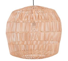 Ay Illuminate Lampada a sospensione Nama 4 in rattan naturale ø72cm