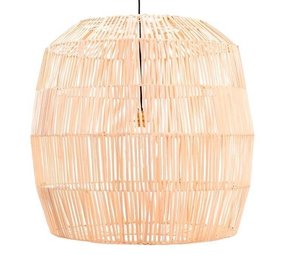 Ay Illuminate Lampada a sospensione Nama 5 in rattan naturale ø78cm