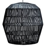 Ay Illuminate Lampada a sospensione Nama 5 in rattan nero ø78cm Ay Illuminate Lampada a sospensione Nama 5 in rattan nero ø78cm