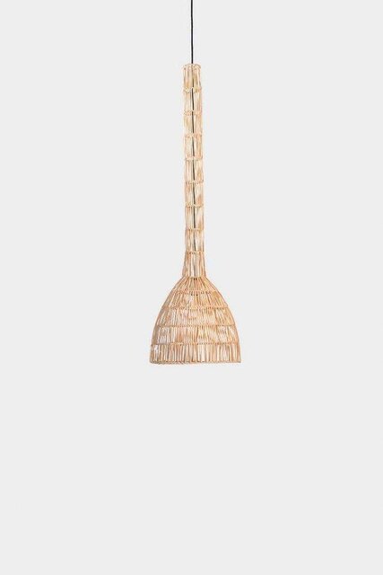 Ay Illuminate Lámpara colgante Umut 3 ratán natural ø35cm