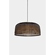 Ay Illuminate Hängelampe Doppio Grid dunkler Bambus ø80cm Ay Illuminate Hängelampe Doppio Grid dunkler Bambus ø80cm