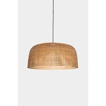 Ay Illuminate Hanging lamp Doppio Grid natural bamboo ø80cm Ay Illuminate Hanging lamp Doppio Grid natural bamboo ø80cm