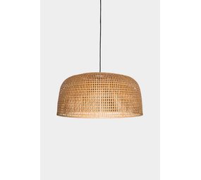 Ay Illuminate Lámpara colgante Doppio Grid bambú natural ø80cm Ay Illuminate Lámpara colgante Doppio Grid bambú natural ø80cm