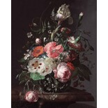 KEK Amsterdam Wallpaper panel Golden Age Flowers KEK Amsterdam Wallpaper panel Golden Age Flowers