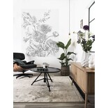 KEK Amsterdam Wallpaper panel Engraved Flowers