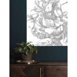 KEK Amsterdam Wallpaper panel Engraved Flowers KEK Amsterdam Wallpaper panel Engraved Flowers