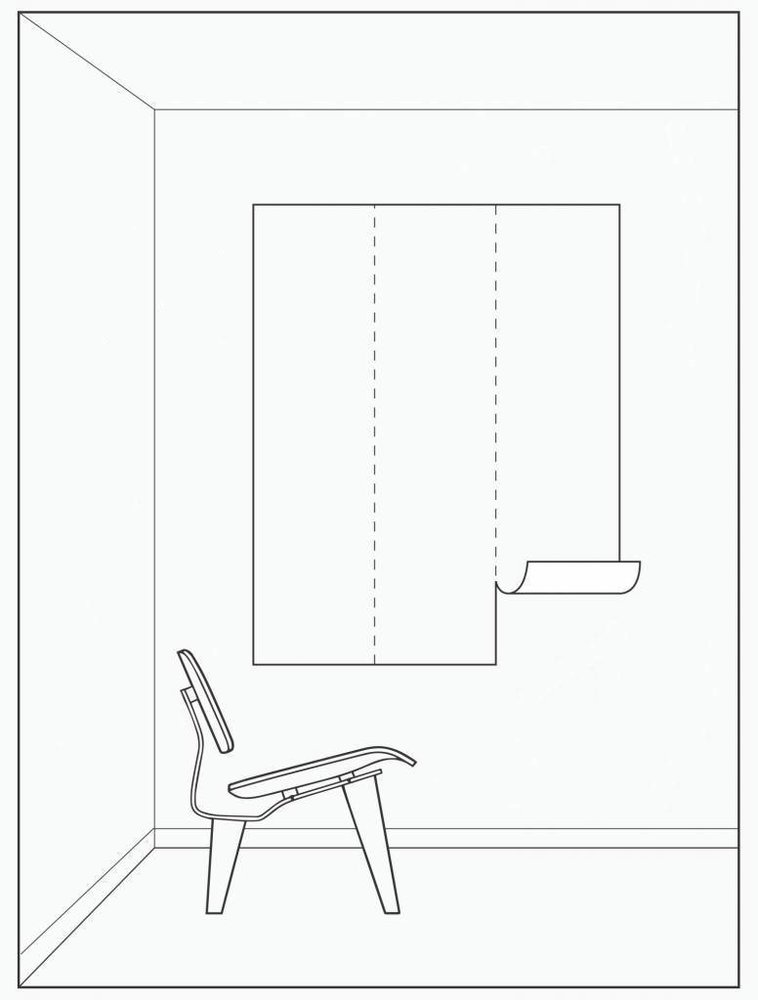 KEK Amsterdam Panel de papel tapiz grabado árbol