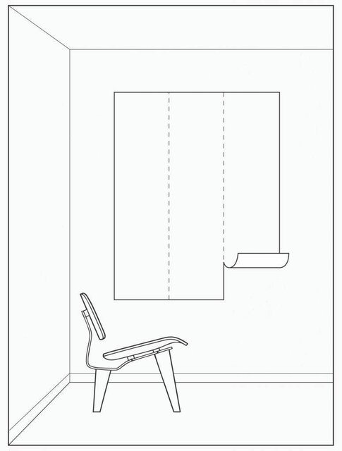 KEK Amsterdam Panel de papel tapiz grabado árbol