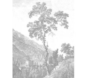 KEK Amsterdam Behangpaneel Engraved Tree KEK Amsterdam Behangpaneel Engraved Tree