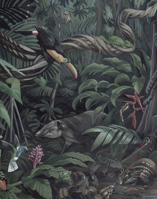 KEK Amsterdam Wallpaper panel Tropical Landscape