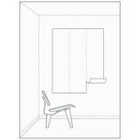 KEK Amsterdam Panel de papel tapiz Snowy Heron KEK Amsterdam Panel de papel tapiz Snowy Heron