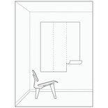 KEK Amsterdam Wallpaper panel Flamingo KEK Amsterdam Wallpaper panel Flamingo