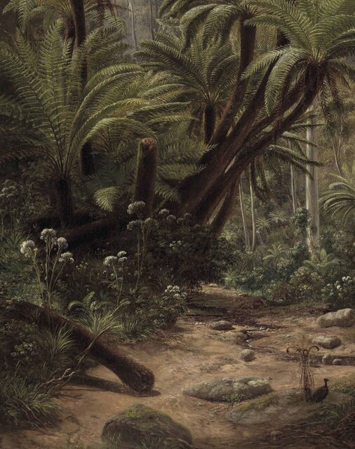 KEK Amsterdam Wallpaper panel Palm Trees