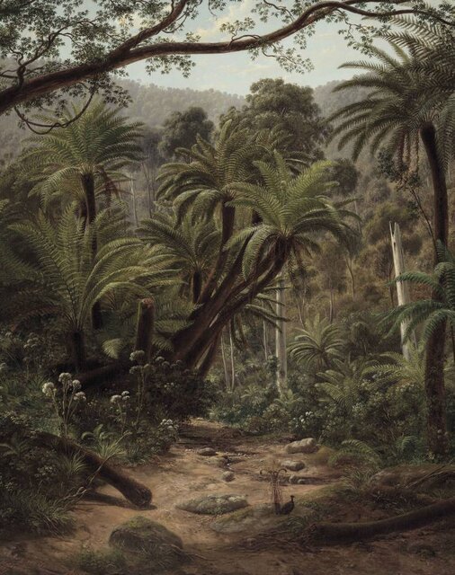 KEK Amsterdam Wallpaper panel Palm Trees