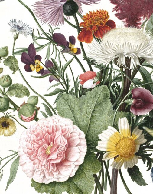 KEK Amsterdam Wallpaper Wilde Blumen