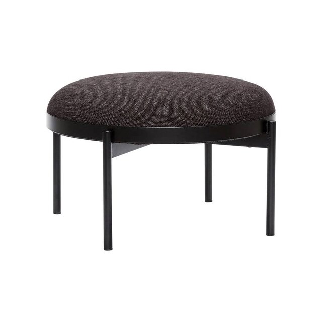 Hubsch Pouf noir