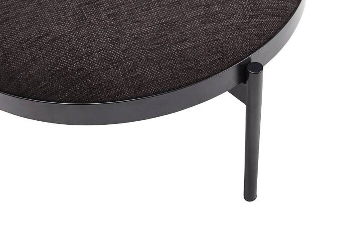 Hubsch Pouf noir