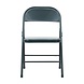 House Doctor Fold It klapstoel grijs metaal - set van 6 stuks House Doctor Fold It klapstoel grijs metaal - set van 6 stuks