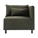 House Doctor Casa 10 bank velvet groen House Doctor Casa 10 bank velvet groen