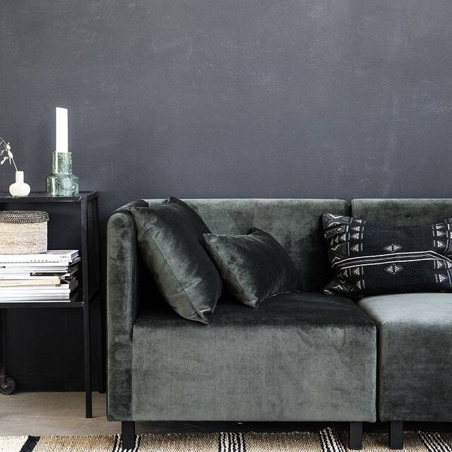 House Doctor Casa 10 bank velvet groen