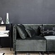House Doctor Casa 10 bank velvet groen House Doctor Casa 10 bank velvet groen