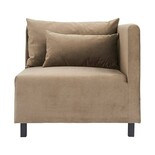 House Doctor Casa 10 sofa fløjl beige House Doctor Casa 10 sofa fløjl beige