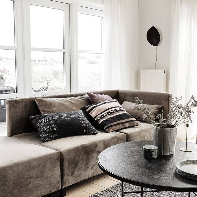 House Doctor Casa 10 couch velvet beige