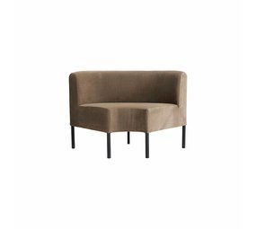 House Doctor Feste Eckmodul Bank braun House Doctor Feste Eckmodul Bank braun