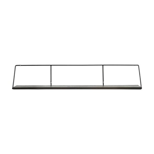 House Doctor Wired wall shelf black metal