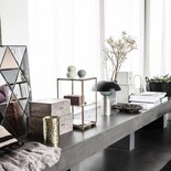 House Doctor Messing Glasschrank