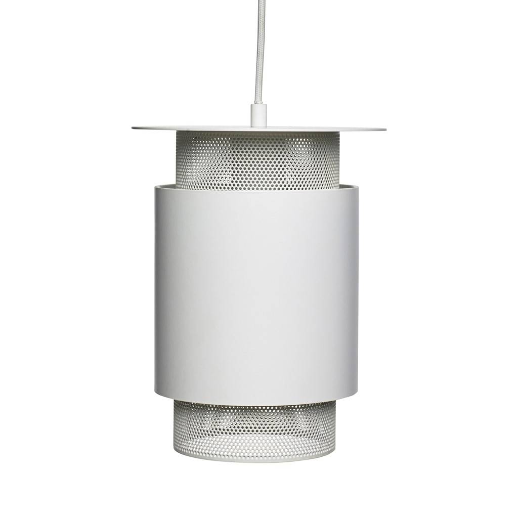 White mesh pendant light deals