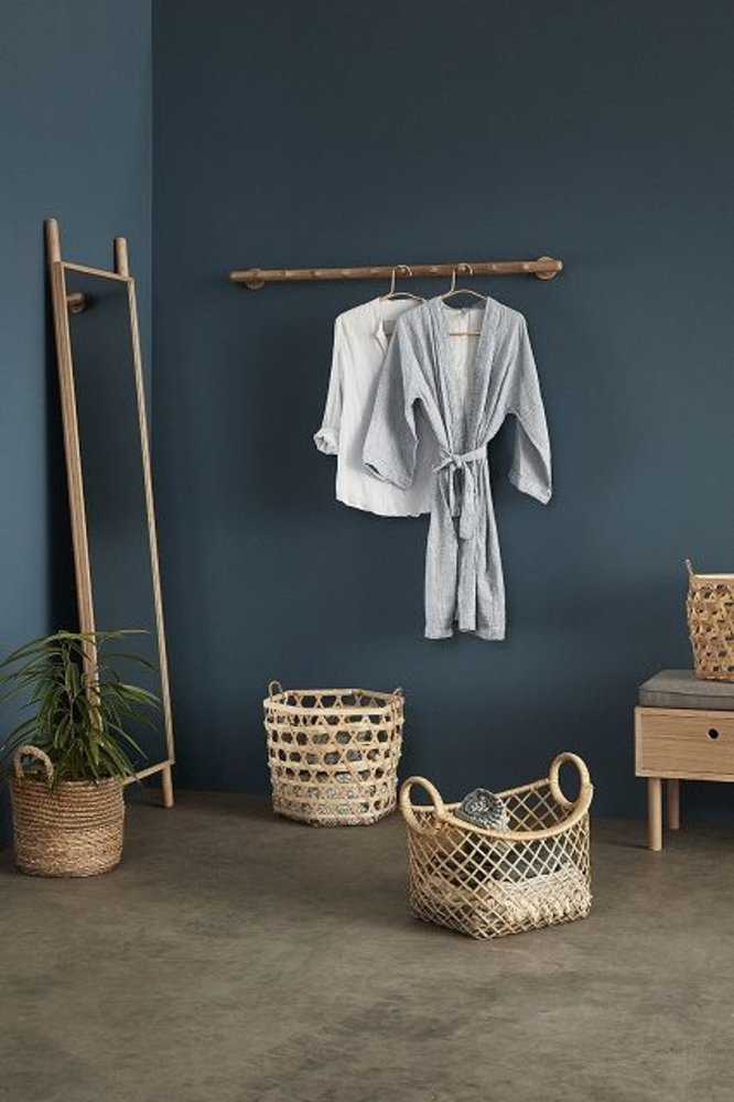 Hubsch Standing mirror oak