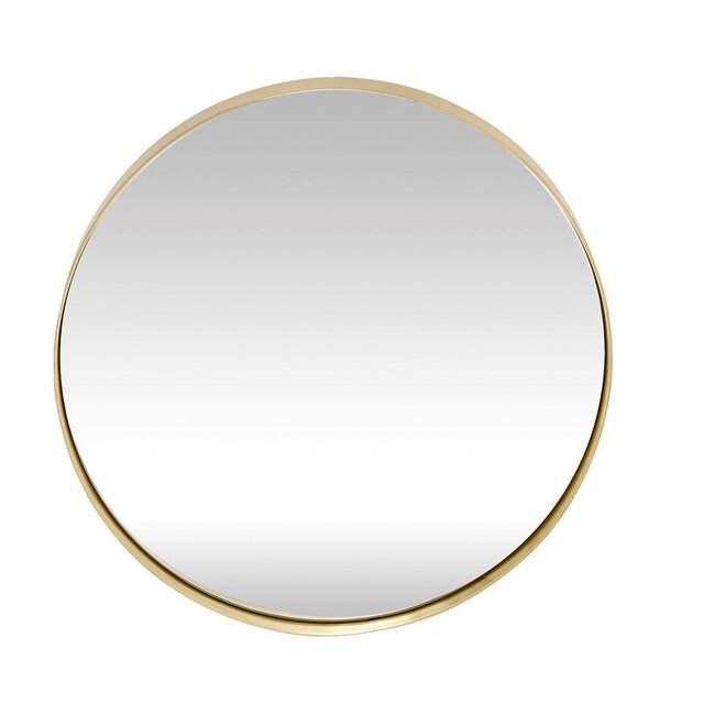 Hubsch Wall mirror brass Hubsch Wall mirror brass