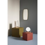 Hubsch Wall mirror brass