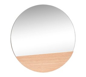 Hubsch Specchio a parete in rovere