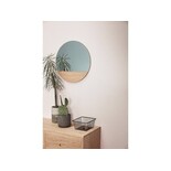 Hubsch Wall mirror around oak