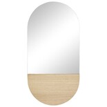 Hubsch Wall mirror around oak - Copy Hubsch Wall mirror around oak - Copy