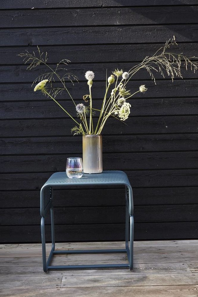 Hubsch Side table green metal