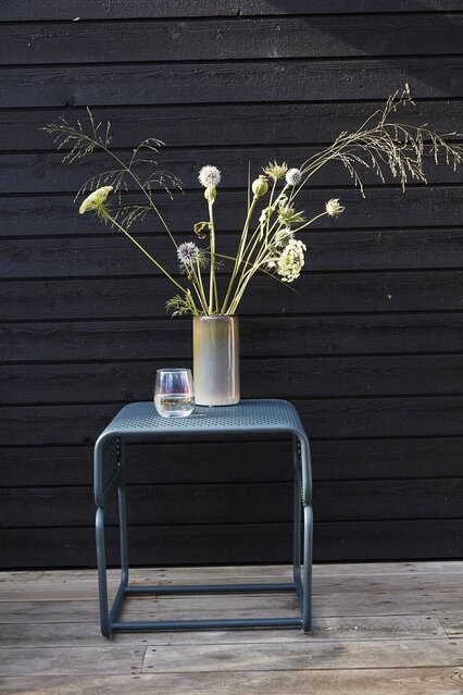 Hubsch Side table green metal