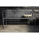 Hubsch Outdoor bench gray metal Hubsch Outdoor bench gray metal