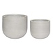 Hubsch Bloempot set naturel fiberstone Hubsch Bloempot set naturel fiberstone