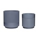 Hubsch Bloempot set donkergrijs Hubsch Bloempot set donkergrijs