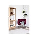 Hubsch Fauteuil bordeaux rood Hubsch Fauteuil bordeaux rood