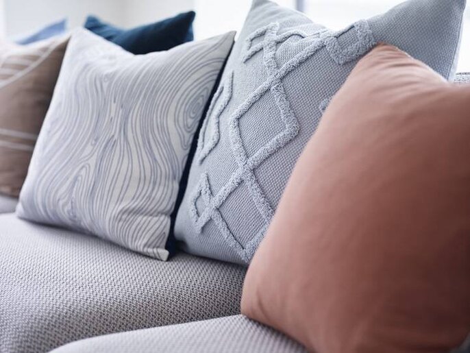 Hubsch Modular sofa light gray