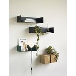 Hubsch Muebles de pared de roble con puertas. Hubsch Muebles de pared de roble con puertas.