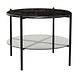 Hubsch Salontafel zwart marmer Hubsch Salontafel zwart marmer
