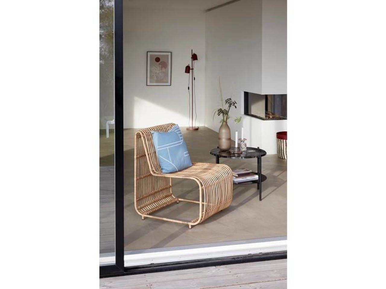 Hubsch Kaffebord svart marmor Hubsch Kaffebord svart marmor